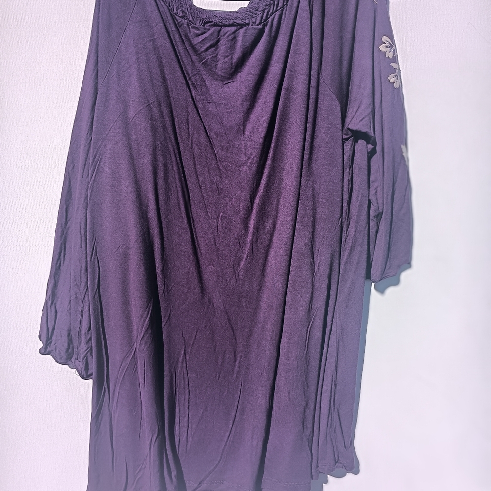 Ladies casual short sleeve shirt